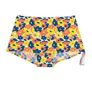 Cheek Boss Bright Floral Seamless Brief Panty NEW Size XL
